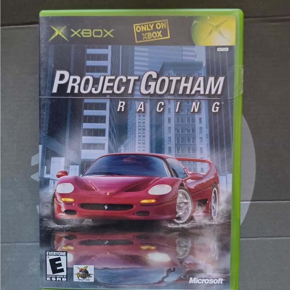 Project Gotham Racing for Xbox - Red Cover